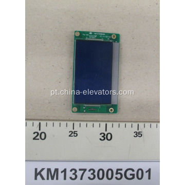 KM1373005G01 Placa de exibição LCD para elevadores Kone